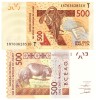 Togo: Bancnota 500 Franci 2019, Statele Africii de Vest, UNC