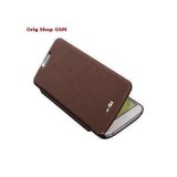 Husa Mercury Techno Flip LG G2 F320 Brown Blister, Cu clapeta, Piele Ecologica