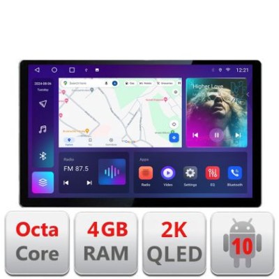 Navigatie dedicata Suzuki Kizashi 2009-2015 N-KIZASHI Edonav ecran 13&amp;quot; 2K 8 si 128 Android Waze USB Navigatie 4G 360 Toslink Youtu CarStore Technology foto