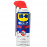 Lubrifiant Degripant WD-40 400 ml, Smart Straw Penetrant, Ansambluri Ruginite si Intepenite, Spray Lubrifiant, Solutie pentru Lubrifiere, Solutie Lubr