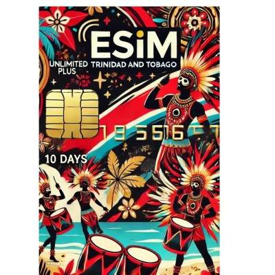 eSIM Trinidad and Tobago, Unlimited Plus, 10 Days foto