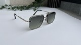 Ochelari de soare Dita Mach Six Style - Rama argintie Lentile verzi degrade