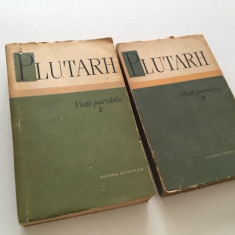 PLUTARH, VIETI PARALELE. VOL.1 & 2 EDITURA STIINTIFICA