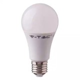 Bec LED V-TAC A60 9W E27, 806lm, 3000K, Alb Cald, Cip SAMSUNG, Forma Standard, 30000h, 220-240V