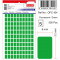 Etichete Autoadezive Color, 8 X 12 Mm, 550 Buc/set, Tanex - Verde Fluorescent