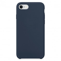 Husa din Silicon Soft Touch pentru iPhone SE 2 2020 Albastru foto