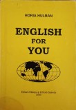 ENGLISH FOR YOU-HORIA HULBAN