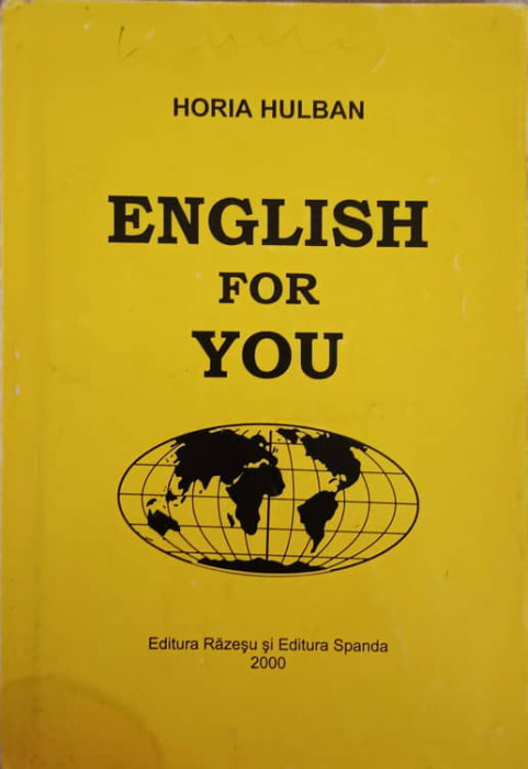 ENGLISH FOR YOU-HORIA HULBAN