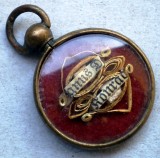 Medalion Pandantiv Vechi Religios Relicva Agnus Dei Konrad, Alama, 20mm - Icoana Veche
