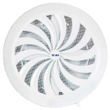 Grila Ventilatie Circulara, Cu Plasa, Dt Reglabil 80-150 Mm (Tm)