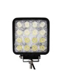 Proiector LED Auto Offroad 4D 48W/12V-24V, 3520 Lumeni, Patrat, Spot Beam 30 Grade