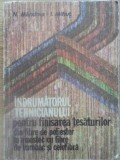 INDRUMATORUL TEHNICIANULUI PENTRU FINISAREA TESATURILOR DIN FIBRE DE POLIESTER IN AMESTEC CU FIBRE D-N. MAN-232502