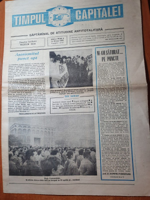 evenimentul anul 1,nr. 2 - 4-10 mai 1990-a fost sau nu judecat corect ceausescu foto
