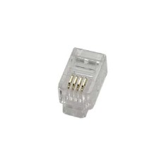 Mufa modulara telefon RJ10 4P4C