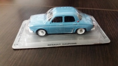 macheta renault dauphine deagostini masini de legenda polonia - 1/43, noua. foto