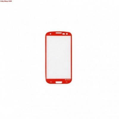 Folie Protectie Mercury Samsung Galaxy S3 I9300 Rosu Blister Ori foto