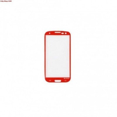 FOLIE PROTECTIE MERCURY SAMSUNG GALAXY S3 I9300 ROSU BLISTER ORI foto