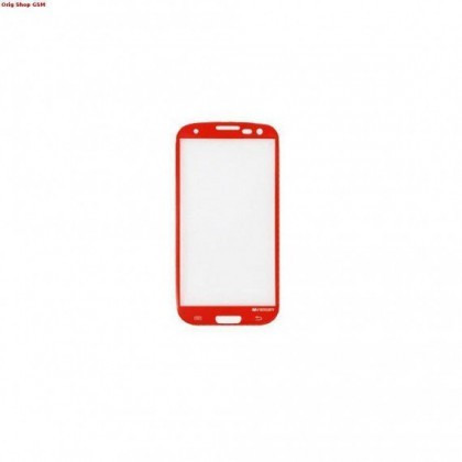 FOLIE PROTECTIE MERCURY SAMSUNG GALAXY S4 I9500 ROSU BLISTER ORI