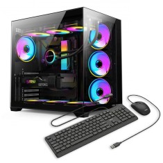 Sistem desktop PC Gaming OptimX Elite Volt i5-10400F, 16GB, SSD 480GB, RTX 5050