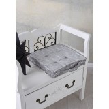 Perna Sezut Bumbac 40x40 cm Model Deosebit KDM024 Decorativa Scaun Canapea