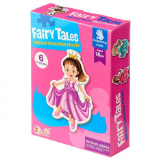 Set 6 puzzle piese mari Personaje din basme - Fairy tales 6 in a box foto