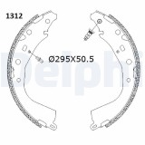 Set saboti frana Toyota Hilux Viii Pick-Up, Hilux Viii Sasiu Motor 2.4 D, 2.4 D, 2.4 D (GUN112, GUN122, GUN135, GUN120, GUN135R, ., 2.4 D, 51 mm, OE