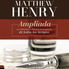 Rvr Biblia de Estudio Matthew Henry, Tapa Dura