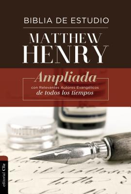 Rvr Biblia de Estudio Matthew Henry, Tapa Dura foto