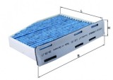Filtru habitaclu cu polifenol MAHLE LAO181