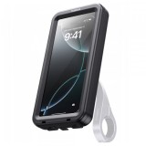 Husa Universala Waterproof compatibila cu Suport Bicicleta Magnetic, Baseus, PrimeTrip VB1, Neagra C0013D01