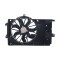 GMV radiator electroventilator Opel Meriva (X03), 07.2003-05.2010, Motorizare 1, 4 64/66kw; 1, 6 64/74/77kw; 1, 8 92kw Benzina, tip climatizare Fara