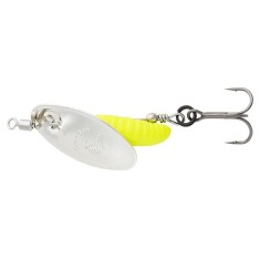 Savage Gear Grub Spinners Silver Yellow, marimea 2, 5.8g foto