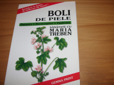 MARIA TREBEN - BOLI DE PIELE ( format mai mare, ilustrata ) * foto