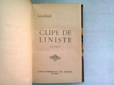 CLIPE DE LINISTE - A. VLAHUTA (NUVELE) foto