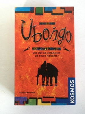 *Joc perspicacitate Ubongo, marca Kosmos, instructiuni in limba germana foto