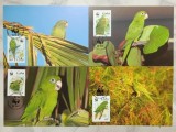 Cuba 1998 - papagali, serie CarteMaxima