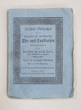 TASCHEN BIBLIOTHEK DER WICHTIGEN UND INTERESSANTESTEN REISEN IN DIE TURKEN von JOACHIM HEINRICH JACK , II TEIL - 3 . BANDCHEN , 1831