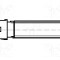 Surub M3, otel, 4mm, cap rotund, BOSSARD, B3X4/BN404