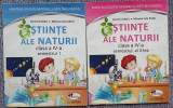 Doua manuale clasa IV Stiinte ale naturii, semestrele I si II, stare f buna, Clasa 4, Stiintele Naturii