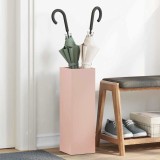 Suport Umbrele Roz Metalic vidaXL, Standard, Interior, Dreptunghiular, 5 Umbrele