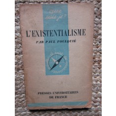 L&#039;Existentialisme - Paul Foulqui&eacute;