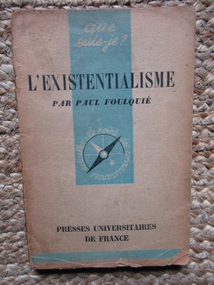L&amp;#039;Existentialisme - Paul Foulqui&amp;eacute; foto