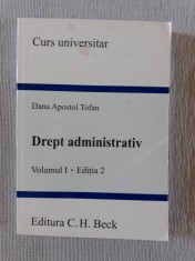 Drept administrativ vol.1- Dana Apostol Tofan foto