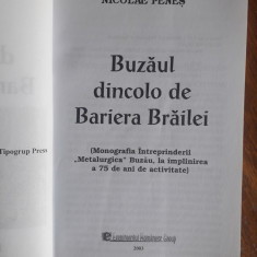 Monografia Intreprinderii Metalurgica Buzau - Nicolae Penes / R6P4S