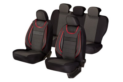 SET HUSE SCAUN DYNAMIC NEGRU foto