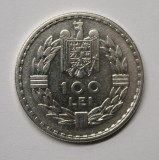 100 LEI 1932 . LONDRA . DETALII FRUMOASE . ARGINT .