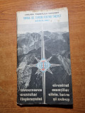 Tranversarea crestelor fagarasului-circuitul muntilor cibin,lotru si sebes -1976