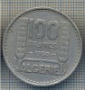 AX 448 MONEDA -ALGERIA COLONIE FRANCEZA-100 FRANCS-ANUL 1950-STAREA CARE SE VEDE, Europa