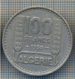 AX 448 MONEDA -ALGERIA COLONIE FRANCEZA-100 FRANCS-ANUL 1950-STAREA CARE SE VEDE