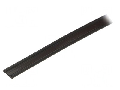 Colier de str&amp;acirc;ngere 50m x 8mm poliamidă neagră foto